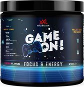 XXL Nutrition - Game On - Focus Drink, Energy Drink, Voor Concentratie - Cherry - 240 gram