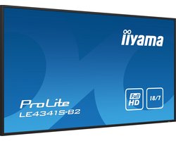 iiyama ProLite LE4341S-B2 - 43 Inch - IPS - Full HD - 18/7 werktijd - 350 cd/m²