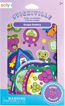 Ooly - Stickiville Stickers: Galaxy Grapes - Scented (2 Sheets & 6 Die-Cut)
