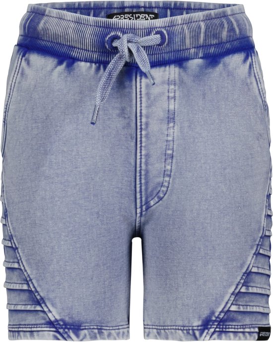 4PRESIDENT Korte Broek Jongens Short - Clematis Blue - Maat 86