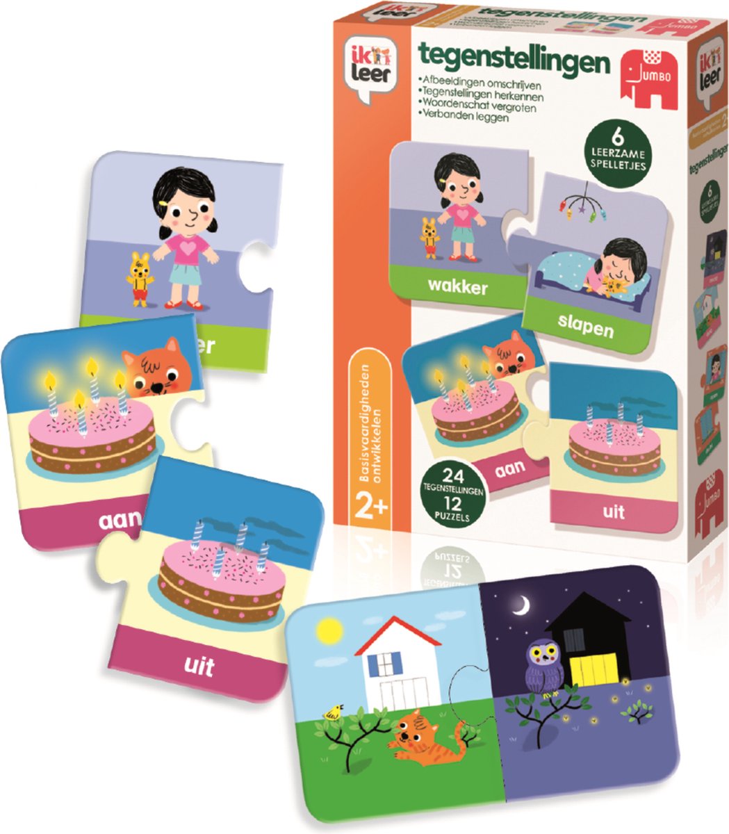 Jumbo - Ik Leer - Tegenstellingen - Educatief spel - Speelgoed vanaf 2 jaar — afbeelding 6