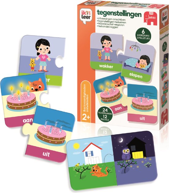 Jumbo - Ik Leer - Tegenstellingen - Educatief spel - Speelgoed vanaf 2 jaar