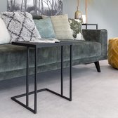 M2-meubels laptoptafel | Zwart | 45 x 35 x 54cm
