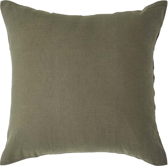 Homescapes Federa crema 100% cotone egiziano 330 fili 40 x 40 cm | Leroy Merlin