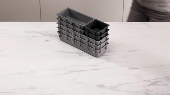Besteklades voor lades, uitbreidbare grote besteklade voor de keuken