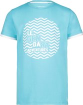 4PRESIDENT T-shirt jongens - Blue Radiance - Maat 98