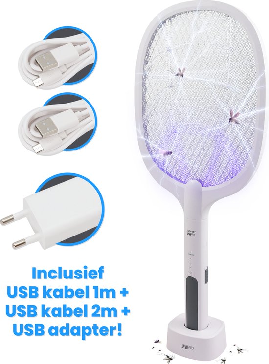 Elektrische Vliegenmepper Vliegenvanger Vliegenlamp Insectenlamp 