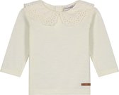 Prénatal baby shirt - Meisjes - Dark Off-White - Maat 74