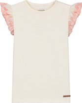 Prénatal peuter T-shirt - Meisjes - Dark Off-White - Maat 104