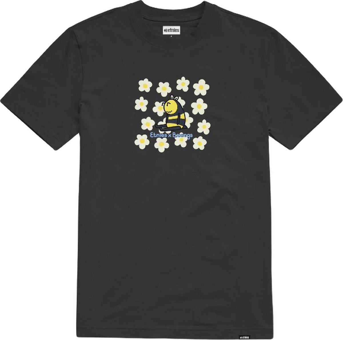 Etnies Beeings Floral T-shirt - Black