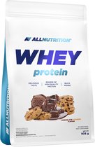 AllNutrition | Whey protein | Chocolate Cookies | 908gr 30 servings | Eiwitshake | Proteïne shake | Eiwitten | Proteïne | Supplement | Concentraat | Nutriworld