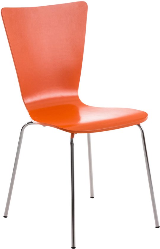 CLP Aaron Bezoekersstoel oranje