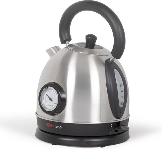 Livoo - DOD157S - Retro Waterkoker 1.8 L - RVS
