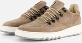 Floris van Bommel Sneakers Heren - Lage sneakers / Herenschoenen - Suède - SFM-10164 - Taupe - Maat 43