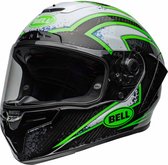 Bell Race Star Dlx Flex Black Kryptonite Full Face Helmet XL - Maat XL - Helm