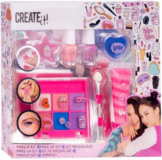 Foto: Create it beauty make upset roze lila