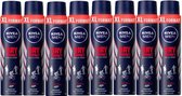 Nivea Deo Spray XL – Dry Impact - 8 x 250 ml