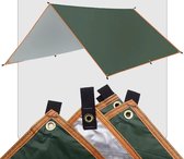 Tente outdoor Retail Trends Toplander - Auvent - Parasol - Camping - Auvent - Tente de fête - 3 m x 5 m - Vert
