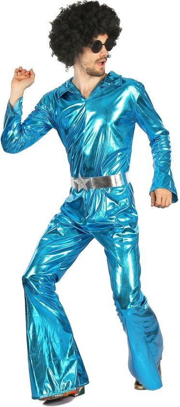 Vegaoo - Blaw disco kostuum voor mannen