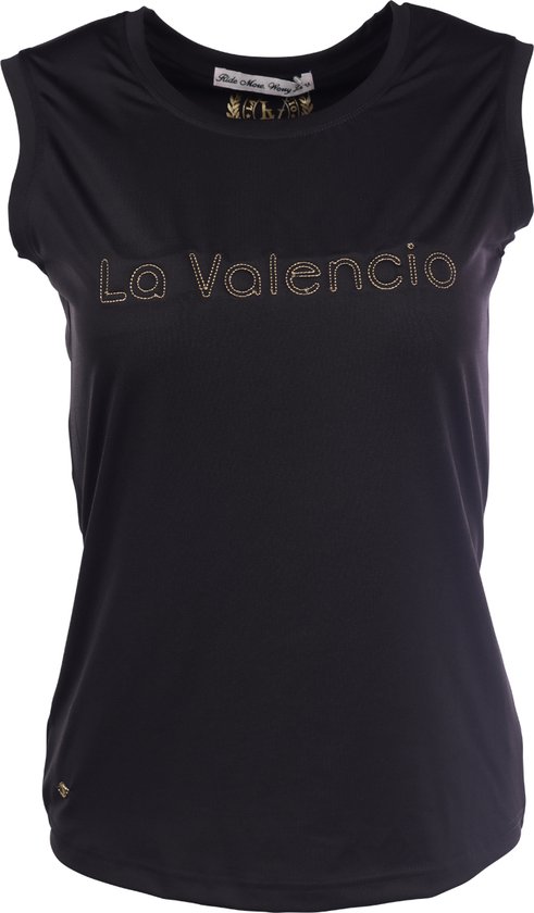 La Valencio Top La Valencio Lvtears Zwart