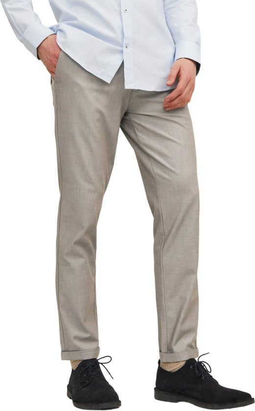 JACK & JONES Marco Connor slim fit - heren chino - beige - Maat: 33/36