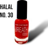 Halal Nagellak - BreathEasy - nagellak no. 30 - waterdoorlatend - luchtdoorlatend - Halal