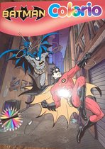 Colorio Batman Kleurboek Assorti - Multicolor - 21 x 28 cm - Kleuren - Helden