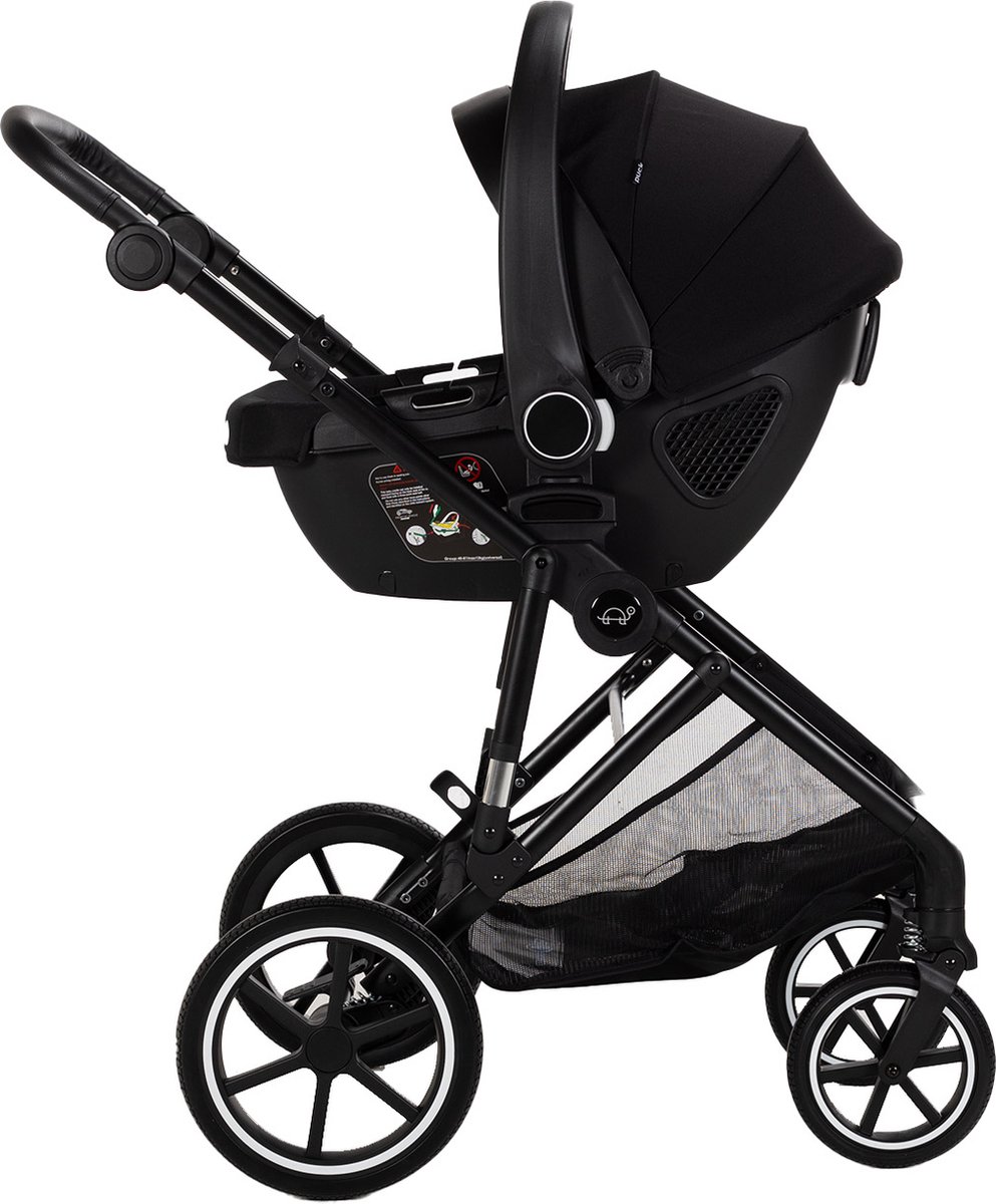 Puck Carl Kinderwagen 3-in-1 - Zwart - afbeelding 2