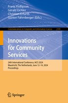 Communications in Computer and Information Science- Innovations for Community Services