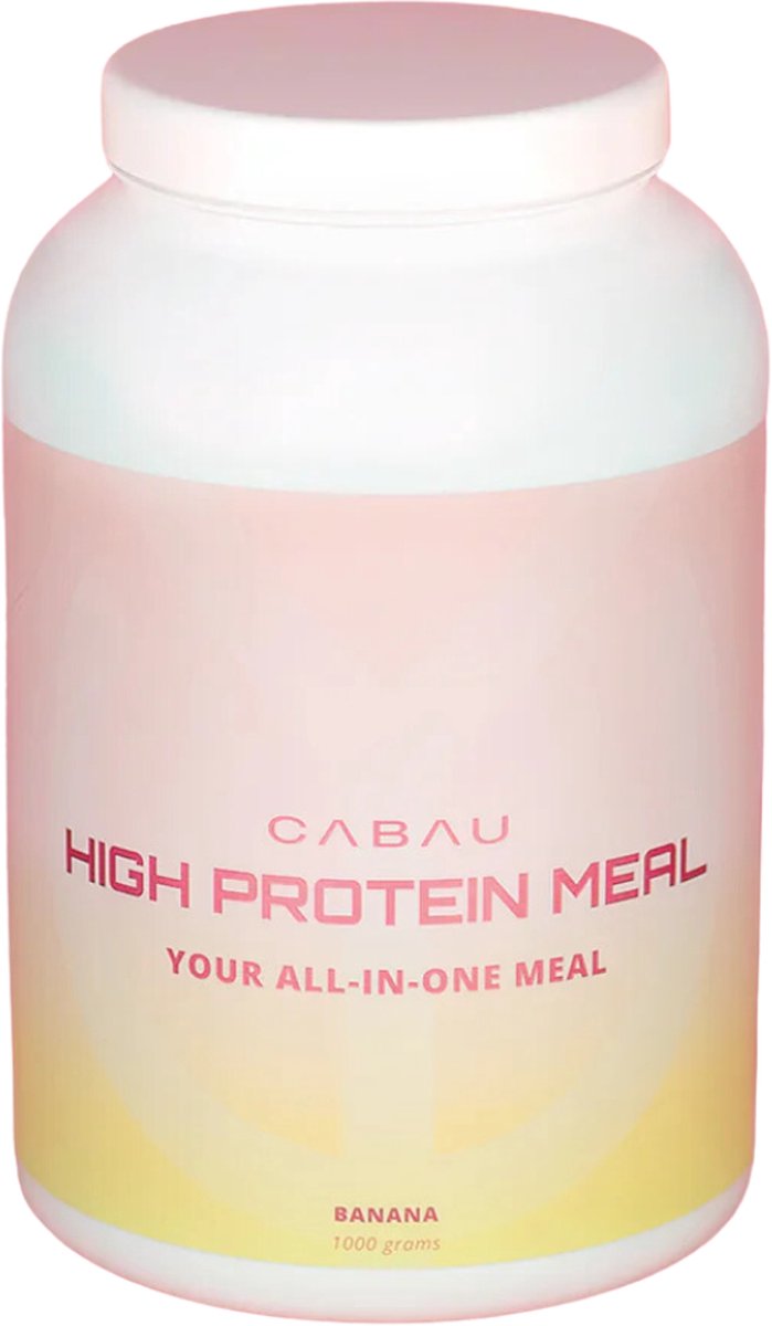 Goedkoopste Cabau Lifestyle - High Protein Meal - Hoogwaardige maaltijdvervanger - Maaltijdshake - 12 maaltijden - Banana