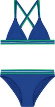 Shiwi Bikini set LUNA FIXED TRIANGLE SET - blue deep ocean - 158/164