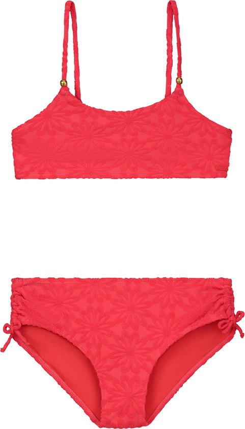 SHIWI Girls LIV bikini set daisy structure Ensemble bikini - fleur rose marguerite - Taille 134/140