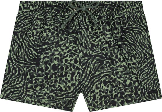 Shiwi SWIMSHORTS SHIWI SWIMSHORT STRETCH SIL - forest green mixed animal - 158/164