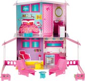 Barbie droomvilla - 14-delig - Groot 67 x 22 x 73 cm - Bouwpakket - 4+