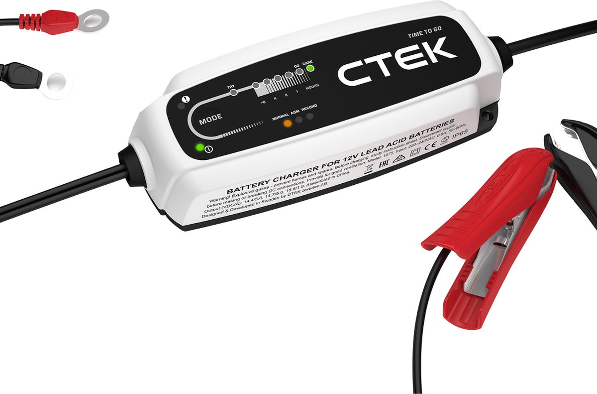 CTEK CT5 TIME TO GO - intelligente acculader