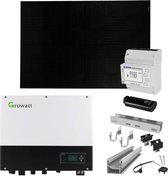 Growatt 6kWp PV-systeem Met SPH4000TL3-BH-UP