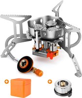 tent kachel / Draagbare Lichtgewicht - camping gas stove Portable collapsible, ‎59.5 x 32.5 x 8.5 cm;
