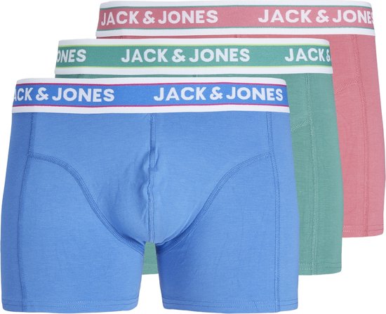 Jack & Jones Heren Boxershorts Trunks JACCONOR 3-Pack - Maat XL