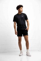 Nike Swim Nike Essential - Short sleeve hydroguard Heren Zwemshirt - NESSA586-001 - Black - Maat S