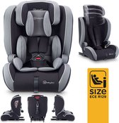 BabyGO autostoel FreeFix i-Size met isoFix Grijs - voor kinderen van 76-150cm