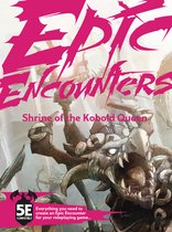 Epic Encounters - Lair of the Red Dragon - Dungeons and Dragons 5th - Ensemble d'aventure, miniatures, Guide DM , jetons, Playmat double face