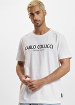 Carlo Colucci T-Shirt Wit