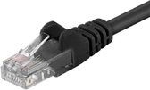 Câble patch Qost UTP CAT5e - Grijs - 0 mètre - Avec connecteurs RJ45