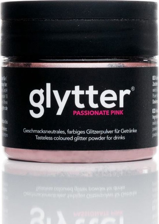 Glytter - Glitter pour boissons - Pink Passionné