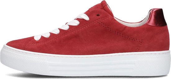 Gabor 460 Lage sneakers - Dames - Rood - Maat 35