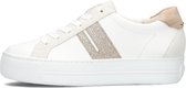 Paul Green 5330 Lage sneakers - Leren Sneaker - Dames - Wit - Maat 43