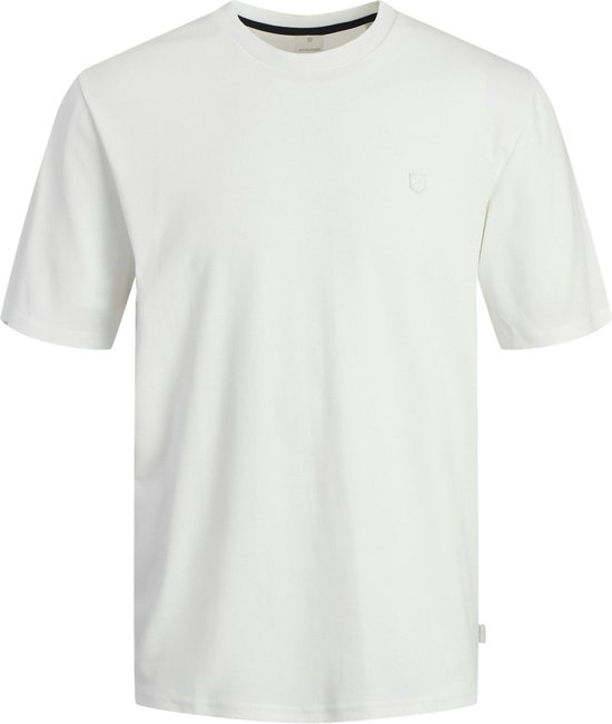 Jack & Jones T-shirt - Regular Fit - Wit - 6XL Grote Maten