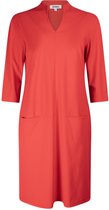 Zoso Jurk Steffie Travel Dress 241 0019 Red Dames Maat - S