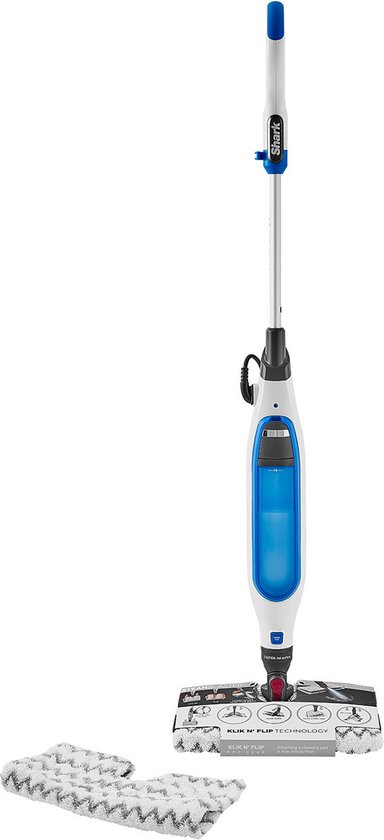 Shark S6001EU - Stoomreiniger - Stoommop - Click 'n Flip