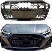 Audi A6 C8 (2019-2023) RS Look Grill Glans Zwart